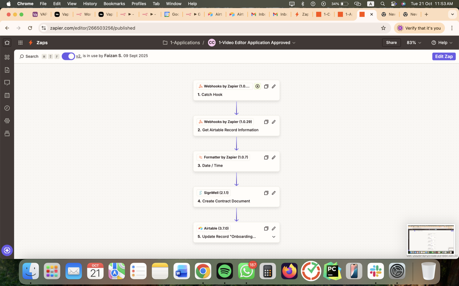 Creator Ambassador Program Ops - Airtable, Make.com & Zapier screenshot 41
